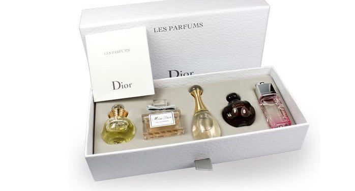 Diorr Les Parfums Miniature Collection 5 Piece Set